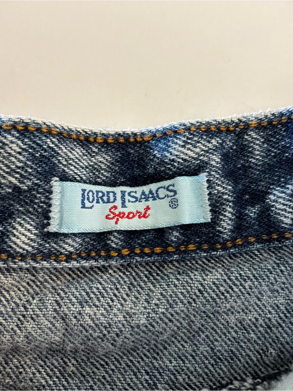 Lord Isaacs Sport Light Blue Denim Jeans women’s 80s acid wash